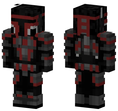 Mandalorian Me Minecraft skin