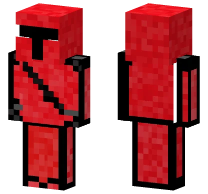 Mandalorian One Fire Minecraft skin