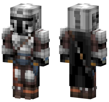 Mandalorian Skin Minecraft skin