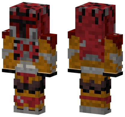 Mandalorian Super Commando 2 Minecraft skin