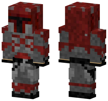 Mandalorian Super Commando 3 Minecraft skin