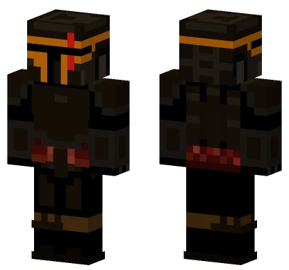 Mandalorian Warrior Minecraft skin