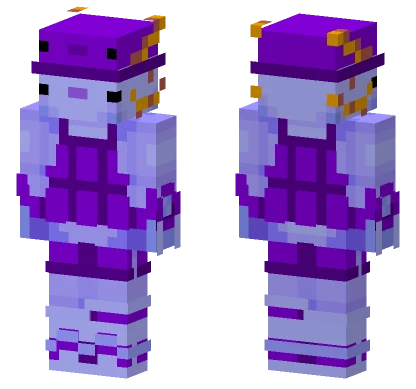 Manepear Axolotl Minecraft skin