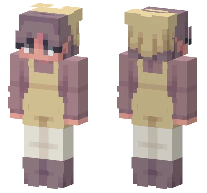 Mangrove Swamp Elf Minecraft skin