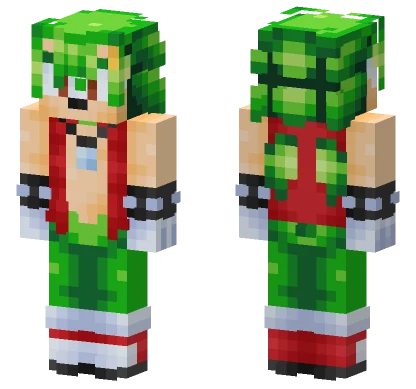 Manic The Hedgehog Minecraft skin