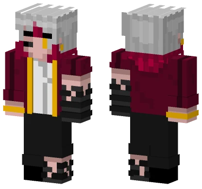 Manlged Minecraft skin