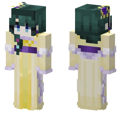 Maomao The Apothecary Diaries 3 Minecraft skin