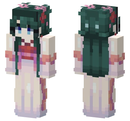 Maomao The Apothecary Diaries Minecraft skin