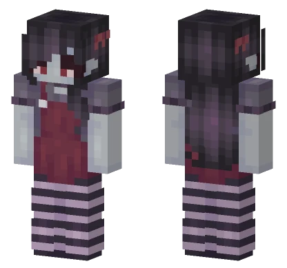 Marceline The Vampire Queen Minecraft skin