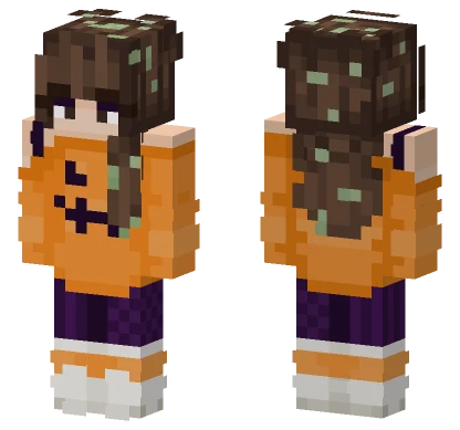 Mardi Halloween 2025 Minecraft skin