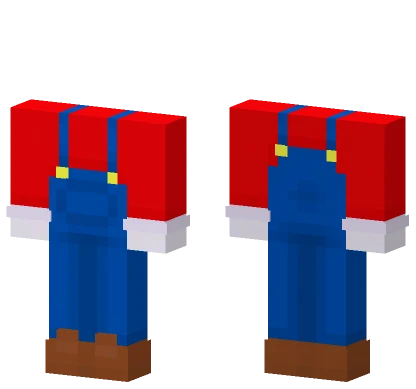 Mario Minecraft skin