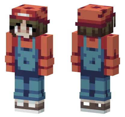 Mario Fan Hive Style Minecraft skin