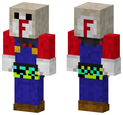 Mario Flesh V2 Minecraft skin