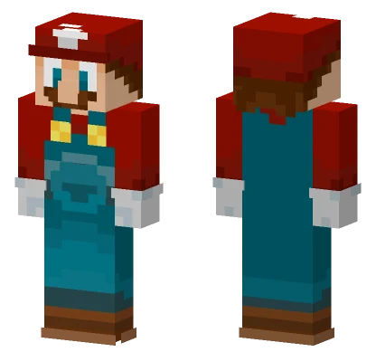 Mario New Shading Minecraft skin