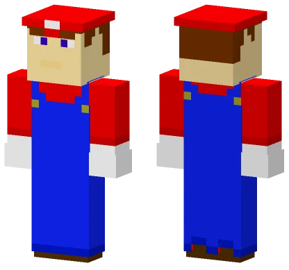Mario SMG4 Minecraft skin
