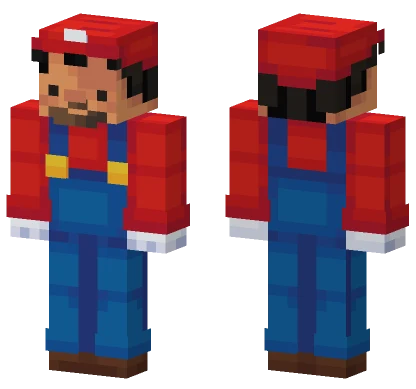 Mario Squeex Matching W Will Minecraft skin