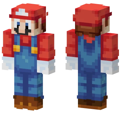 Mario Tripolar Minecraft skin