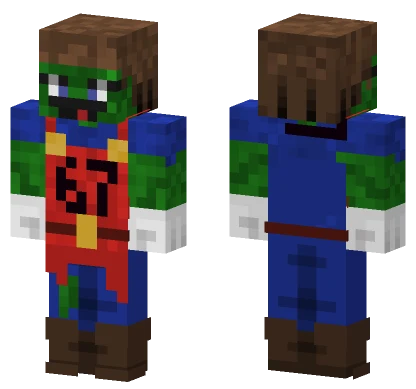 Mario Zombie Boucher 67 Minecraft skin