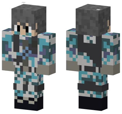 Mark Deep Freeze Con Chaqueta Minecraft skin