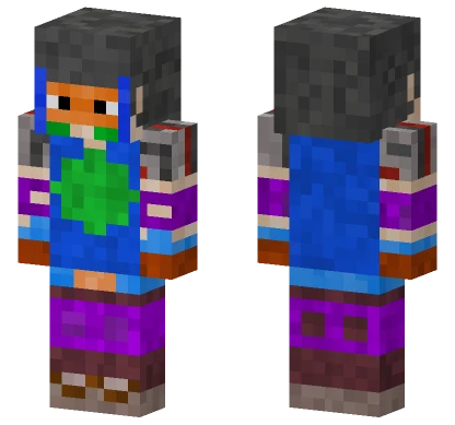 Mark Evlotuivo Con Atifaz Minecraft skin