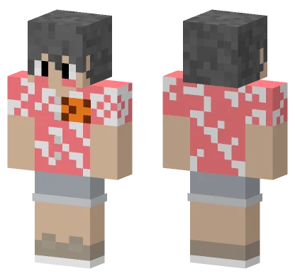 Mark Hotel Worker Shorts Minecraft skin