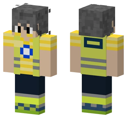 Mark Ikea Coworker Vest Minecraft skin