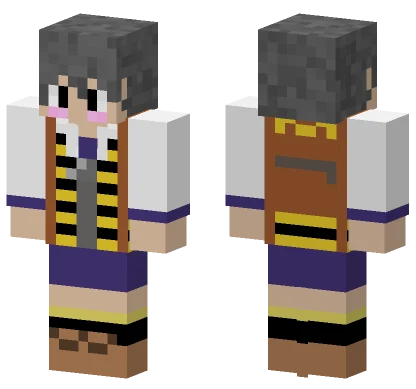 Mark Pokemon Purpura Minecraft skin