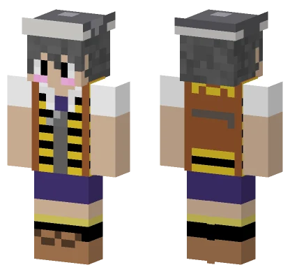 Mark Pokemon Purpura Minecraft skin