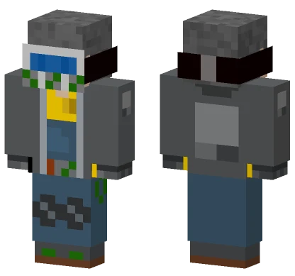 Mark Scp Con Mascara Minecraft skin