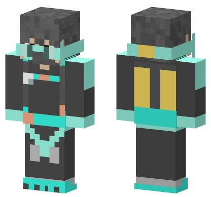 Mark Submariner With Glasses Minecraft skin