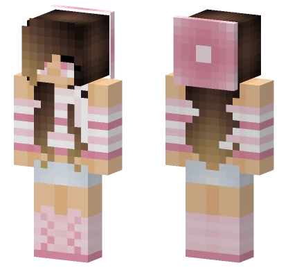 Marshmallows Girl Minecraft skin