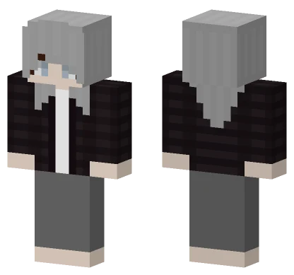 Mart Gray Skin Minecraft skin