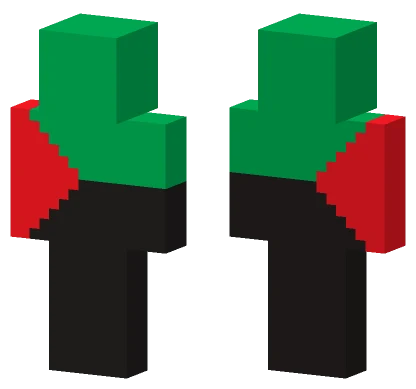 Martinique Flag Outfit Minecraft skin