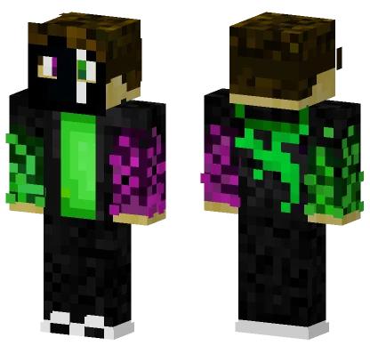 Masked Shadowwolf Minecraft skin
