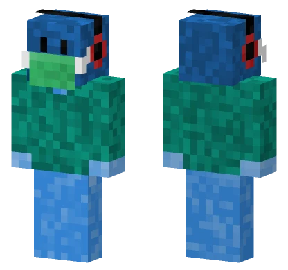Masked Skyes Minecraft skin