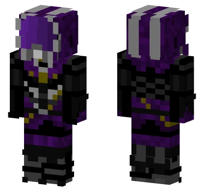 Mass Effect Tali Zorah Minecraft skin