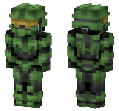 Master Chief Mjolnir Mark VI Minecraft skin