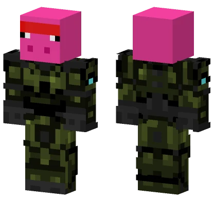 Master Chief Pigsaver Minecraft skin