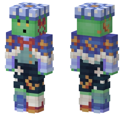 Mastergarf Blue Baboons Minecraft skin