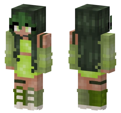 Matcha Redo Minecraft skin