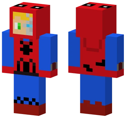 Mateogamer YT Spider-Man Minecraft skin