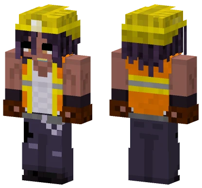 Mauri Male Builder Minecraft skin