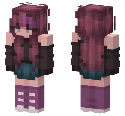 Mauve Mist RCE Minecraft skin