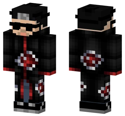 Maximus Akatsuki Naruto Minecraft skin