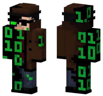Maximus Half Code Minecraft skin