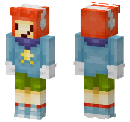Maxwell Scribblenauts Minecraft skin