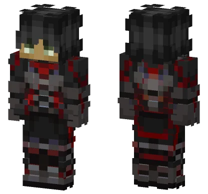 Maybe Black Hair Minecraft skin