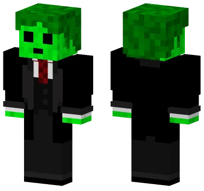 Mayor Lettuce Red Minecraft skin