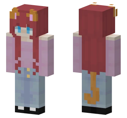 Mayuki Better Hair Minecraft skin