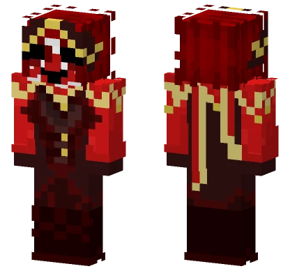 Mazaki Red Suit Minecraft skin
